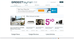 Desktop Screenshot of gadgetlayman.com